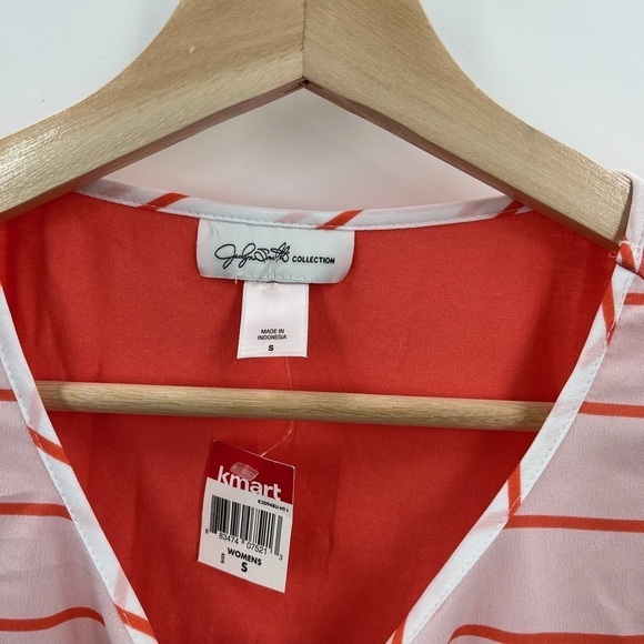 Jacklyn sSmith Collection Vintage Stripped Blouse NEW Small - Picture 2 of 4